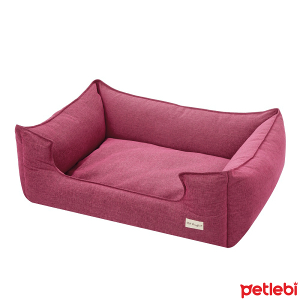 pet comfort alpha mirandus 33 buyuk irk kopek yatagi 95x120cm pembe xl satin al petlebi
