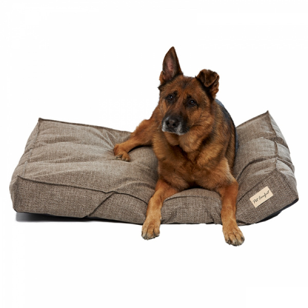 pet comfort lima varius 08 buyuk irk kopek yatagi 75x110cm kahverengi xl satin al petlebi