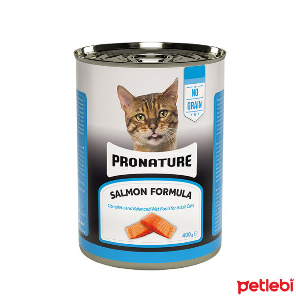 Pronature Somonlu Tahılsız Ezme Yetişkin Kedi Konservesi 400gr Satın Al