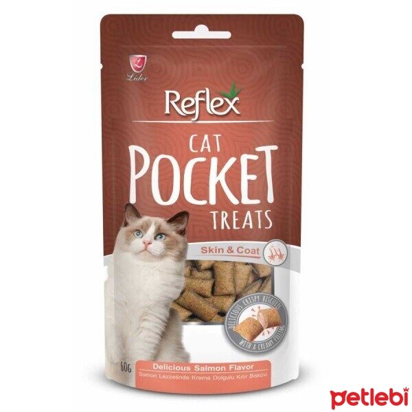 Reflex Pocket Karışık Çeşit Kedi Ödül Maması 60gr Satın Al Petlebi