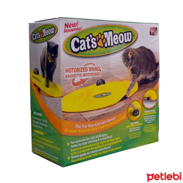 Örtülü Dönen İp Kedi Oyuncağı Satın Al Petlebi